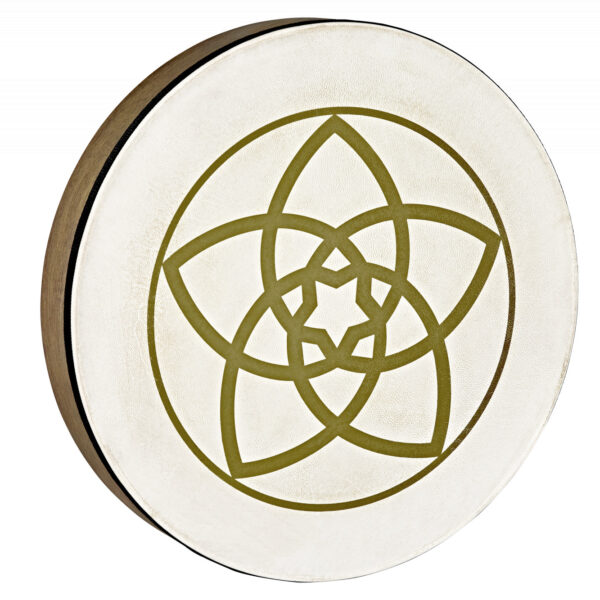 Meinl Sonic Energy Tamburo a Cornice Designed Hand Drum 16″ Ø 41cm Venus Flower HD16WB-VF