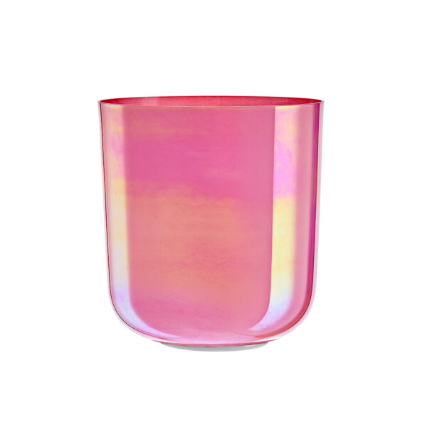 Meinl Sonic Energy Essence Campana di Cristallo 6,7″ Ø 18cm Sol3 Lotus Pink 440 Hz Chakra della Gola ECSB75G3LPK