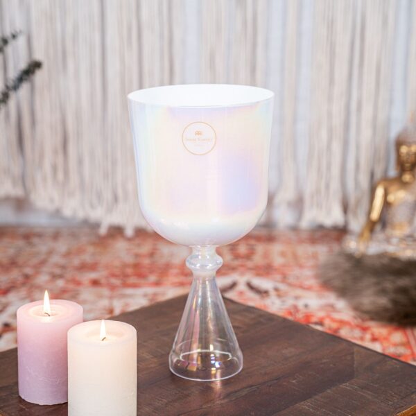 Meinl Sonic Energy Calice Sonoro in Cristallo 6,75″ Ø 17cm Do4 Creamy 440 Hz Chakra della Radice CSC675CC