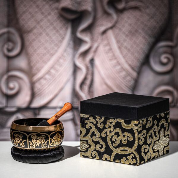 Meinl Sonic Energy Ornamental Campana Tibetana Ottone 4,13″ Ø 10,5cm Black SB-OR-400-BK