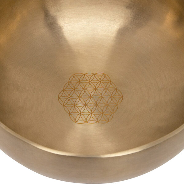 Meinl Sonic Energy Synthesis Bronze Campana Tibetana 7,6″ Ø 19,3cm 1.000g Flower of Life SB-S-FOL-1000