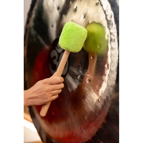 Meinl Sonic Energy Battente Gong Mallet Medium Pure Green35cm  MGM-M-PG