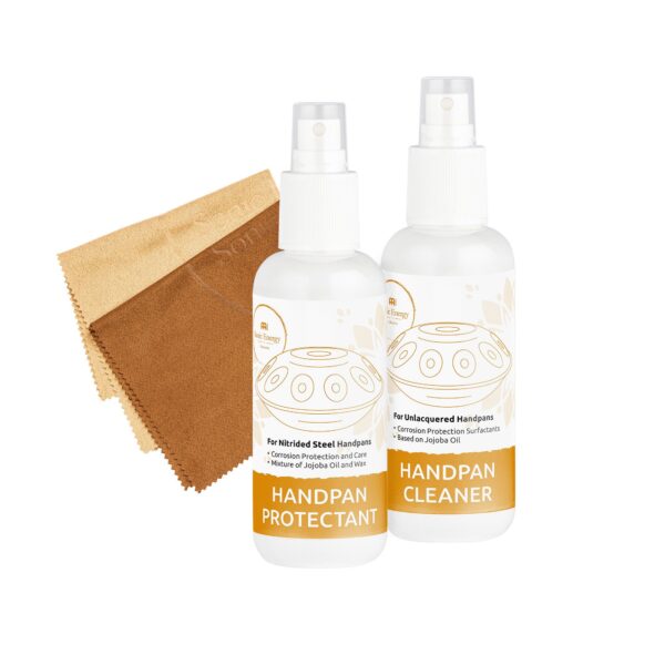 Meinl Sonic Energy Detergente per Handpan Nitrited Steel Handpan Cleaner Set 2pz HPCS