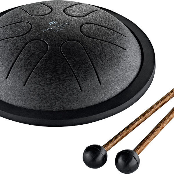 Meinl Sonic Energy Steel Tongue Drum 6″ Ø 15cm Mini Do Maggiore Black MSTD1BK