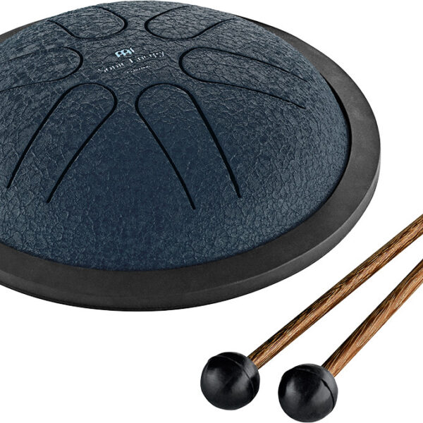 Meinl Sonic Energy Steel Tongue Drum 6″ Ø 15cm Mini La Maggiore Navy Blue MSTD2NB