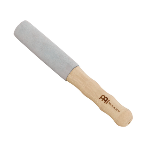 Meinl Sonic Energy Battente Campana Tibetana in Pelle e Legno Resonant Mallet Suede Leather 20cm SB-RM-LE