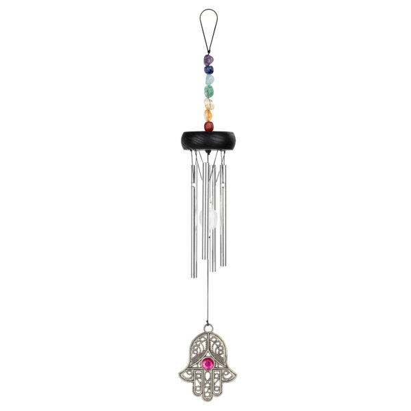 Meinl Sonic Energy Mini Chakra Chime SIlver Hamsa 30cm HCC12MINI