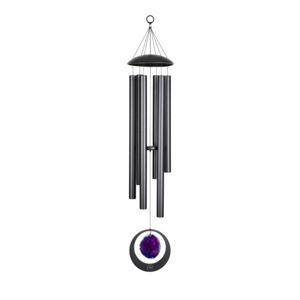 Meinl Sonic Energy Meditation Chime Purple Agate La Maggiore Black 432 Hz 127cm MCDT50ABK