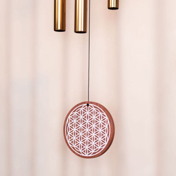 Meinl Sonic Energy Flower of Life Meditation Chime Bronze 432 Hz 90cm FOLMC36B