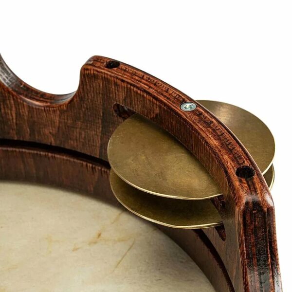 Schlagwerk Tamburo a Cornice Frame Drum con Sonagli Riqq 10″ RTRIQ