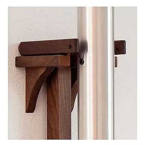 Schlagwerk Supporto a Muro Infinity Gong Wall Mount in Legno IGWH