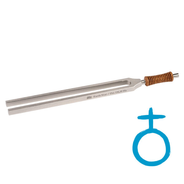 Meinl Sonic Energy Diapason Therapy Tuning Fork Earth-Year 136.10 Hz TTF-E