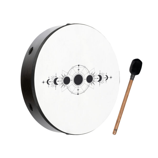 Meinl Sonic Energy Tamburo Rituale Drum 16″ Ø 41cm Moon Phases con Battente RD16DWB-SH