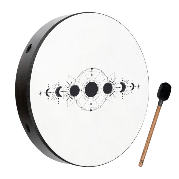 Meinl Sonic Energy Tamburo Rituale Drum 20″ Ø 51cm Moon Phases con Battente RD20DWB-SH