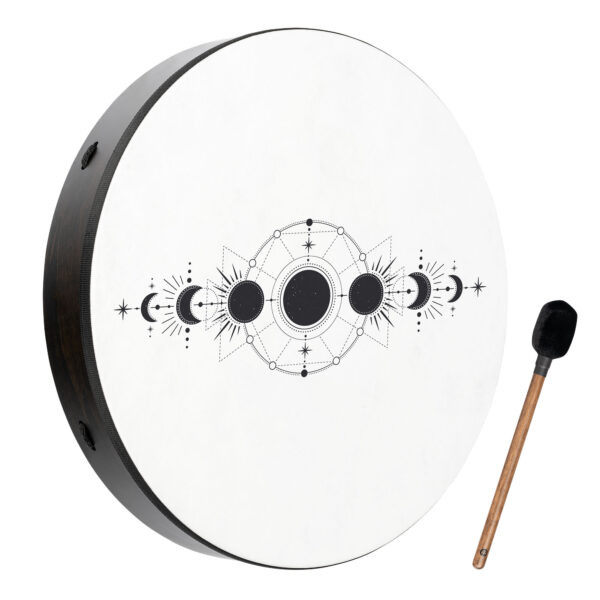 Meinl Sonic Energy Tamburo Rituale Drum 22″ Ø 56cm Moon Phases con Battente RD22DWB-SH