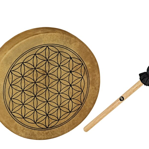 Meinl Sonic Energy Hoop Drum 15″ Ø 38cm Flower of Life con Battente HOD15-FOL