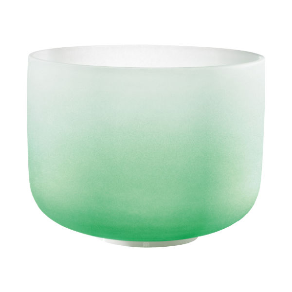 Meinl Sonic Energy Campana di Cristallo Frosted 11″ Ø 28cm Fa4 Green 440 Hz Chakra del Cuore CSBC11F