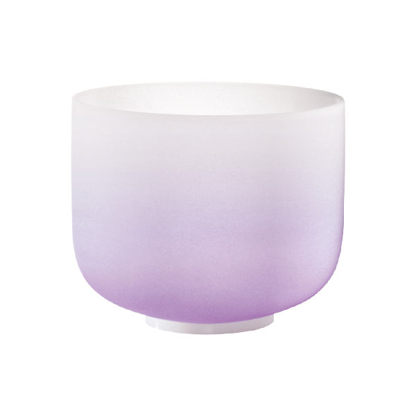 Meinl Sonic Energy Campana di Cristallo Frosted 8″ Ø 20cm Si4 Purple 440 Hz Chakra della Corona CSBC8B