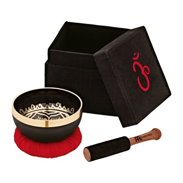 Meinl Sonic Energy Ornamental Om Campana Tibetana Ottone 4,33″ Ø 11cm Black SB-OM-300