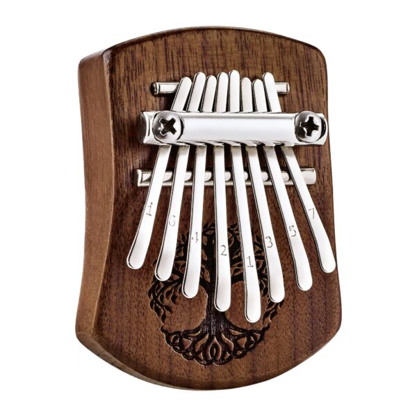 Meinl Sonic Energy Mini Kalimba 8 Note Black Walnut Tree of Life KL801TOL