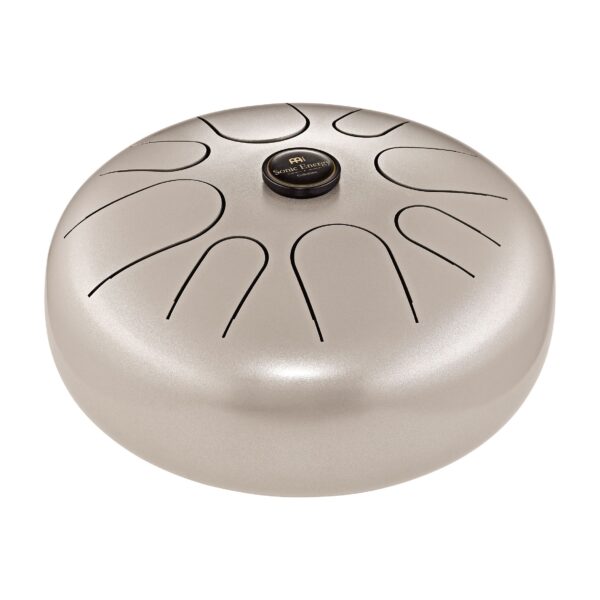 Meinl Sonic Energy Steel Tongue Drum 12″ Ø 30cm Sol Minore Pearl Grey STD4PG