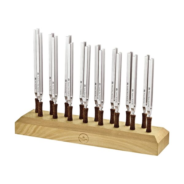 Meinl Sonic Energy Set 16pz Diapason Therapy Tuning Fork con Supporto TTF-SET-16