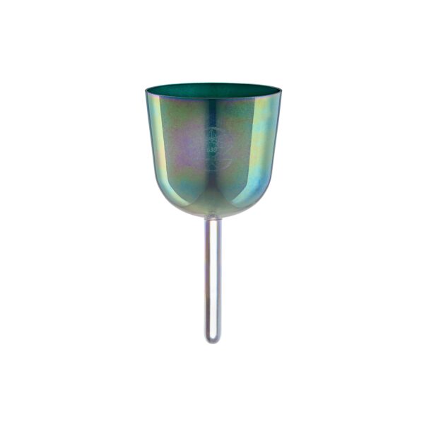 Meinl Sonic Energy Essence Solfeggio Campana di Cristallo 4,25″ Ø 11cm Re#5 639 Hz Indigo Blue ESOLCSB528