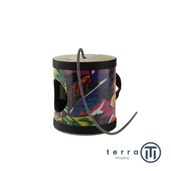 Remo Spring Drum Fabric Tropical Leaf 5″ SP-0505-09