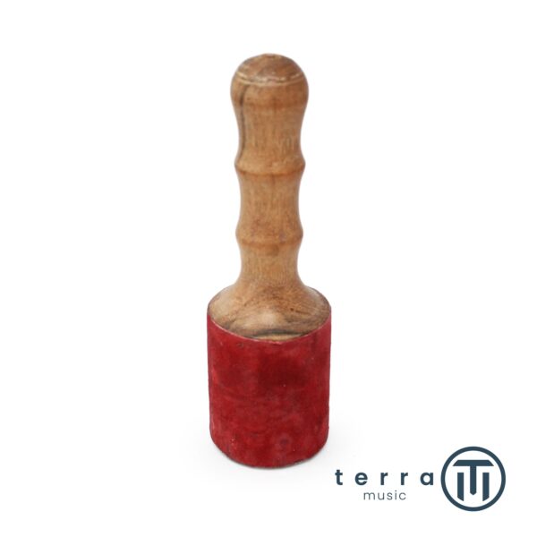 Mallet Battente Artigianale Grande in Pelle per Campana Tibetana