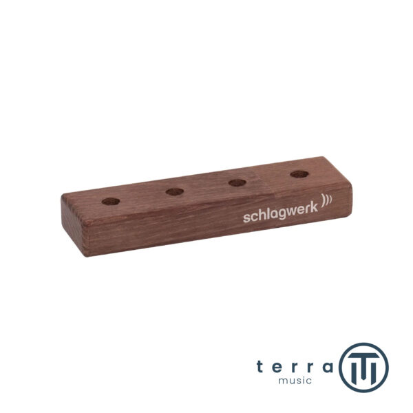 Schlagwerk Supporto in Legno Power Tuning Fork Holder per 4 Diapason PTF-WS4