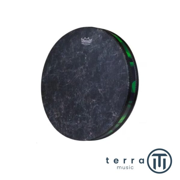 Remo Ocean Drum Green Clean Nightwaves 16″ Ø 40cm ET-0216-41