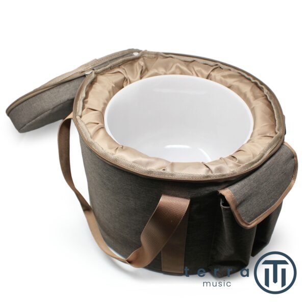 Meinl Sonic Energy Custodia Semirigida per Campana di Cristallo 8″ Ø 20cm Brown CSBB8BR