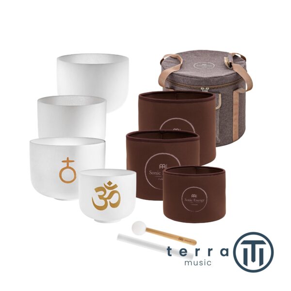 Meinl Sonic Energy Set 4pz Campane di Cristallo Om CSBSETOM4