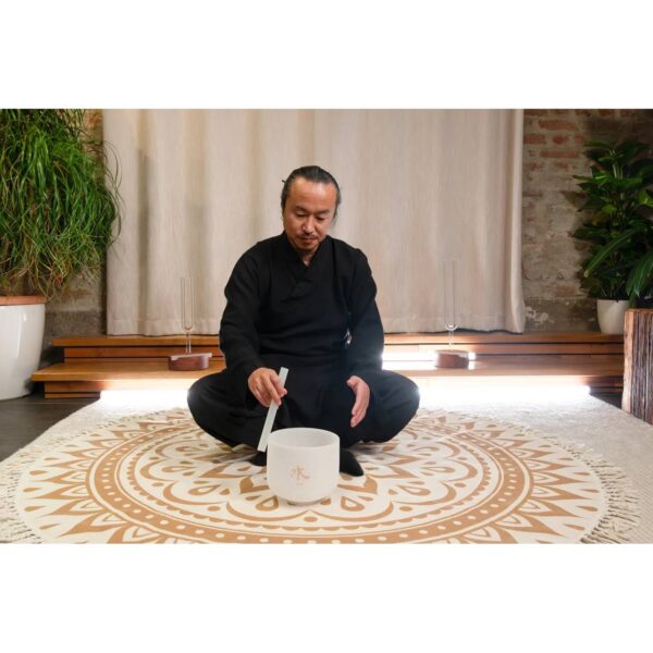 Meinl Sonic Energy Campana di Cristallo 8″ Ø 20cm 432 Hz Acqua TCMCSB8-WT