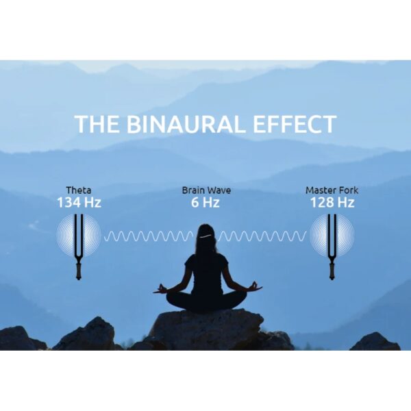 Meinl Sonic Energy Set 2pz Diapason Therapy Tuning Fork Binaurale Theta TTF-THETA-SET