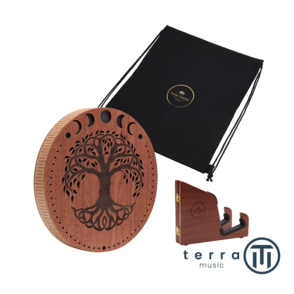 Meinl Sonic Energy Rain Disk 12″ Ø 30 cm Moon Phases & Tree of Life Carving RDS12MTOL