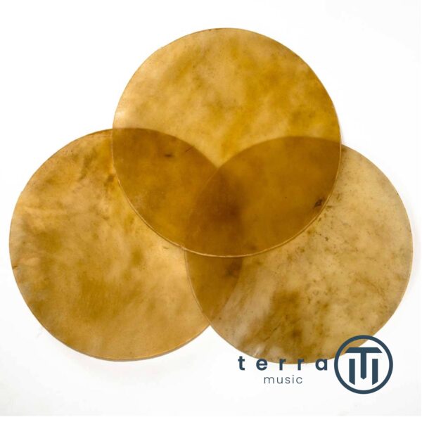 Pelle di Mucca per Tamburo Rituale Sciamanico a Cornice Ø 60cm