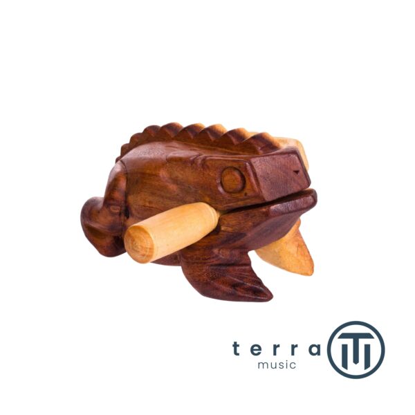 Guiro Froggy Scraper Rana Sonora in Legno XL